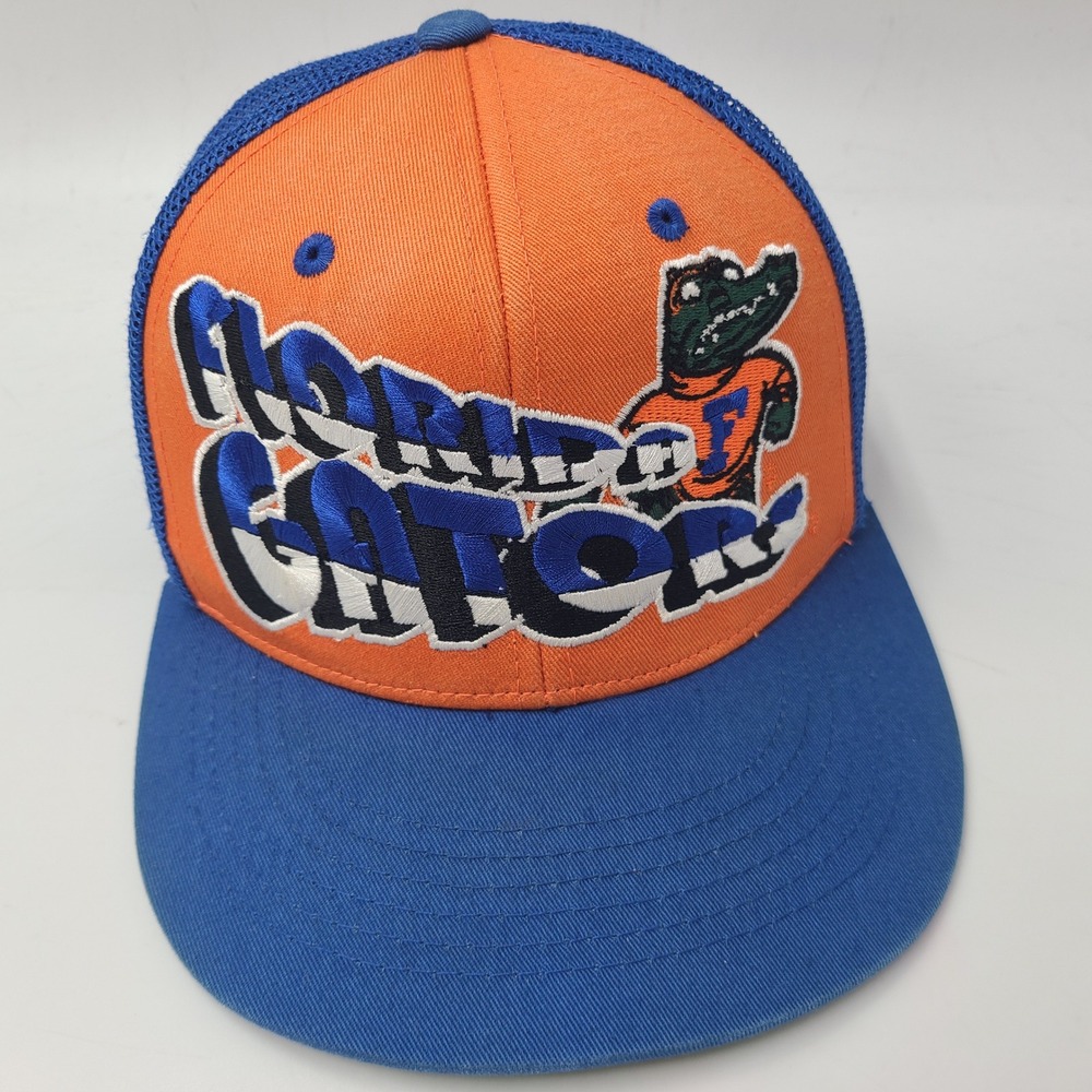 Florida Gators Hat Snapback Trucker Mesh Top of the World Orange Blue NCAA Men
